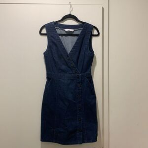 Cupcakes and Cashmere Jeans Overall Dress Newn/tag